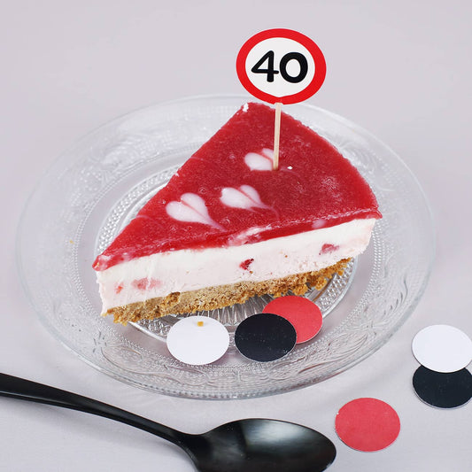 Dekoration zum 40. Geburtstag