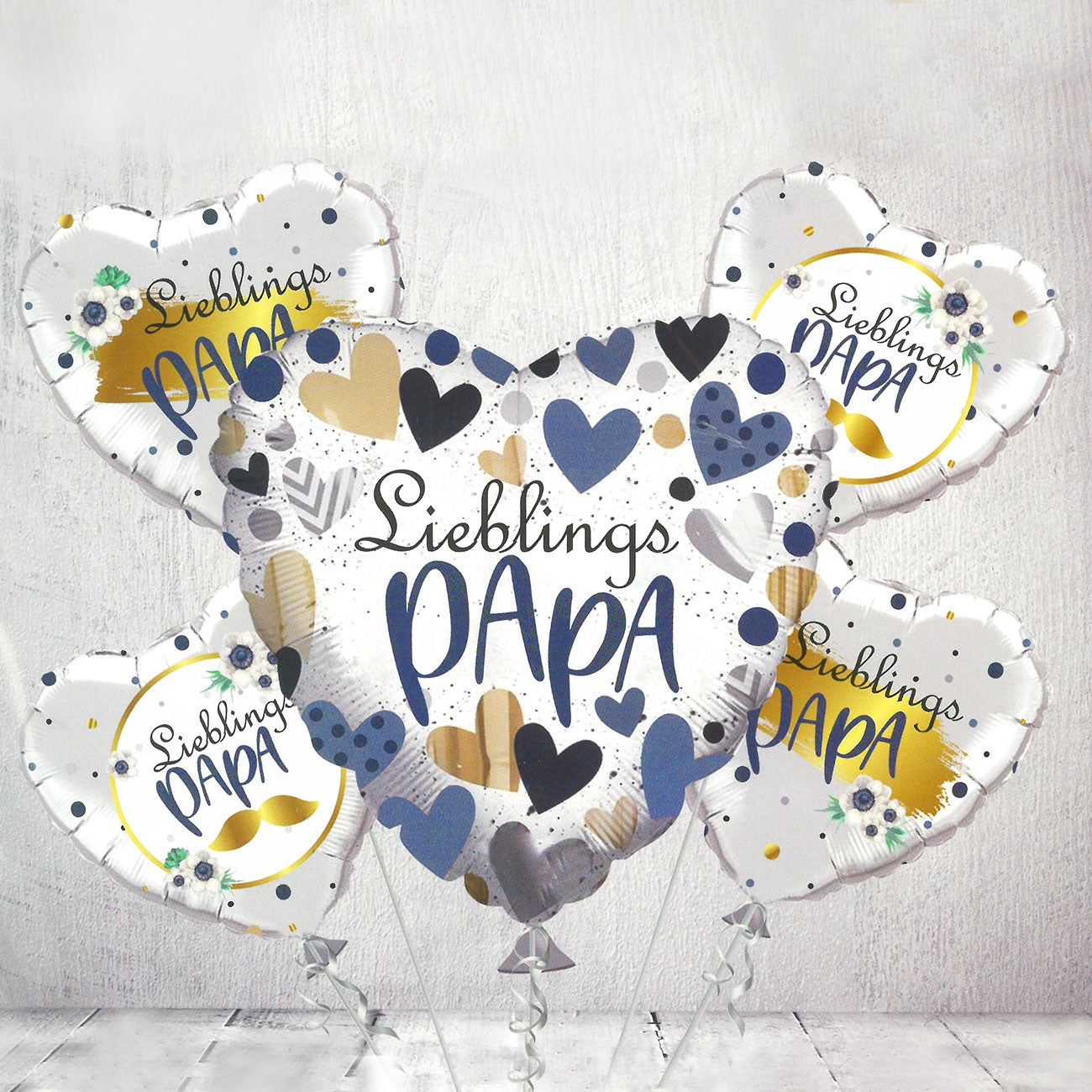 Folien-Ballon-Set/ Heliumballons