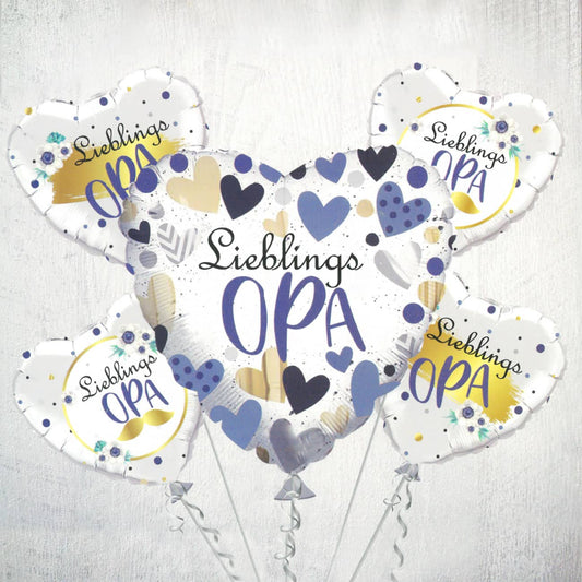 Folien-Ballon-Set / Heliumballons