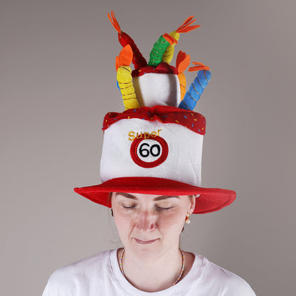 Geburtstagshut zum 60. Geburtstag