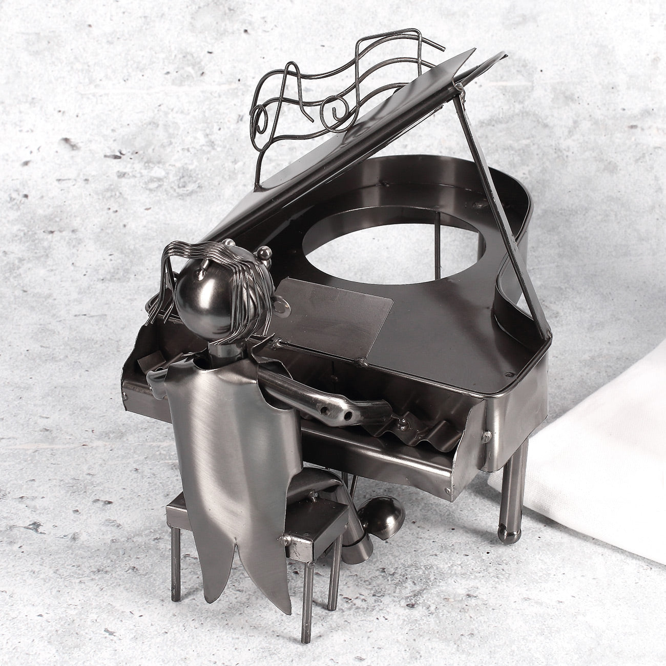 Metallflaschenhalter - Klavier