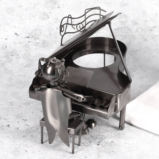 Metallflaschenhalter - Klavier