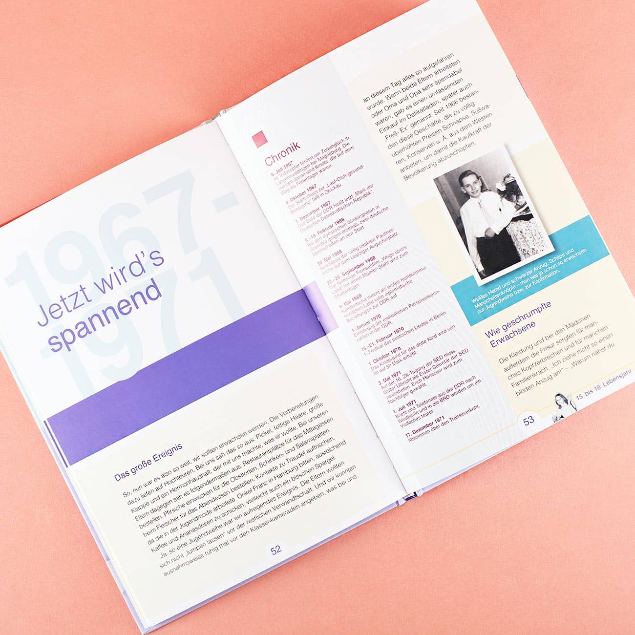 63 Seiten mit Schrift und Bild