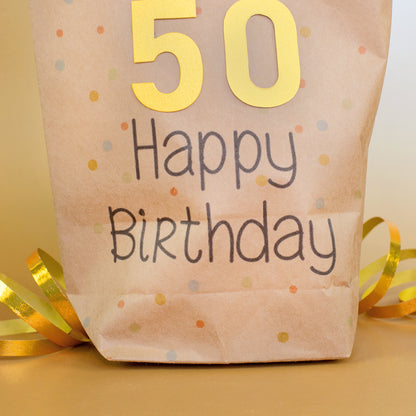 Wundertüte zum 50. Geburtstag