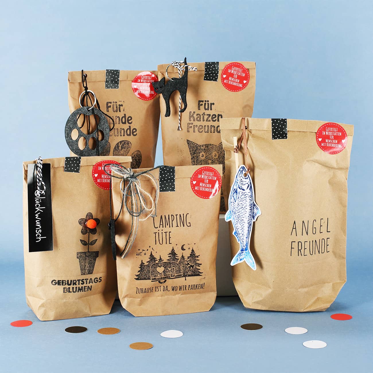 Wundertüten in vielen Varianten als Geschenk